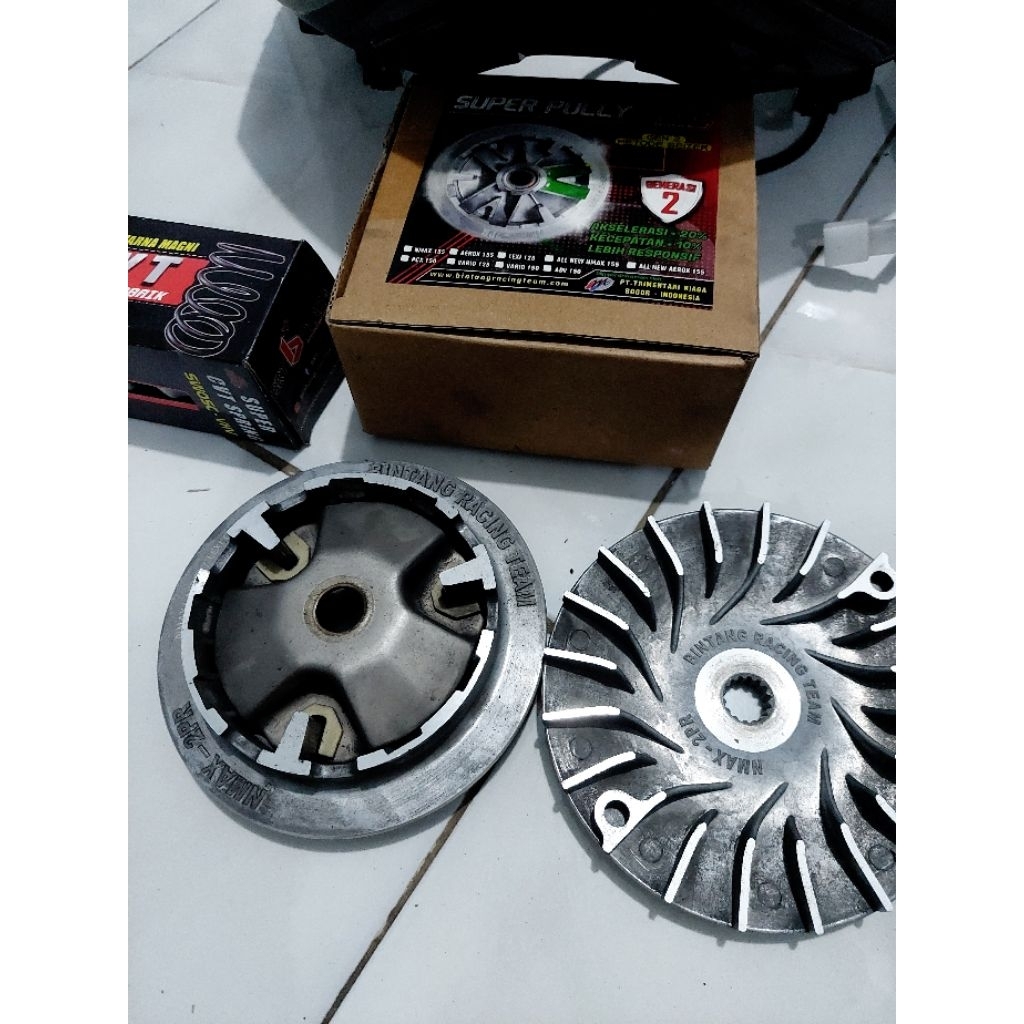 Pulley BRT gen 2 nmax/aerox/lexi