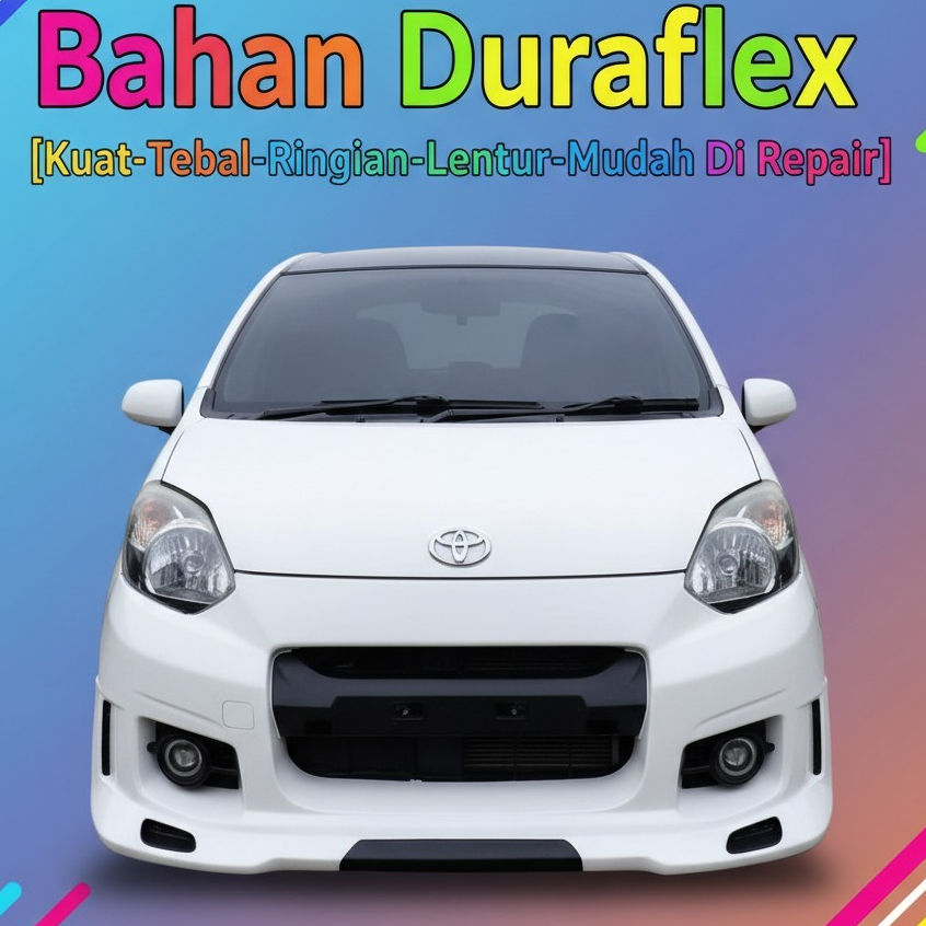 [READY] Bodykit Ayla Agya Custom Mix Belakang Yaris Bemper Body Kit