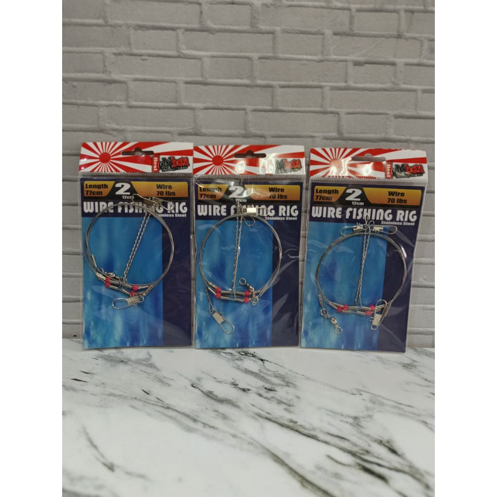 TALI NECKLINE ICHIBAN WIRE FISHING RIG | kawat pancing