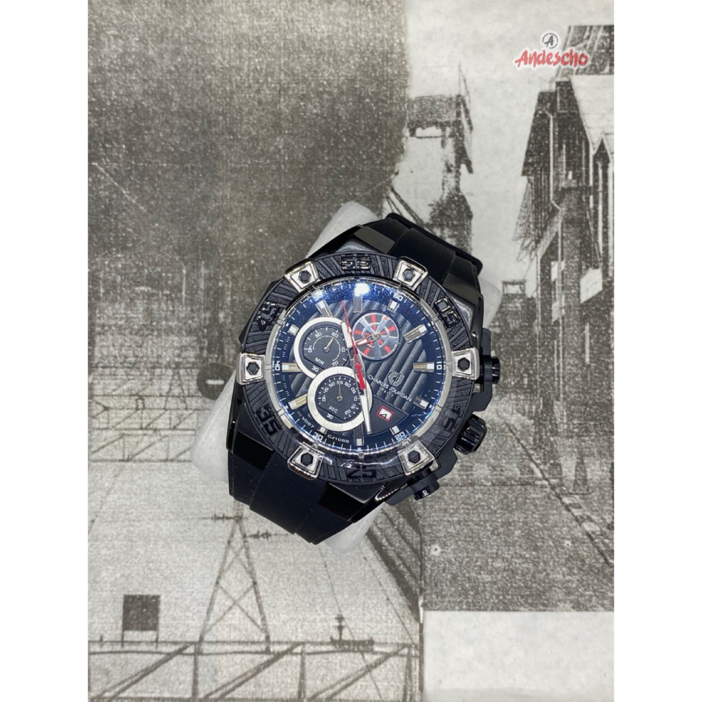 JAM TANGAN PRIA CHARLES JOURDAN CJ1088 ORIGINAL GARANSI 1 TAHUN