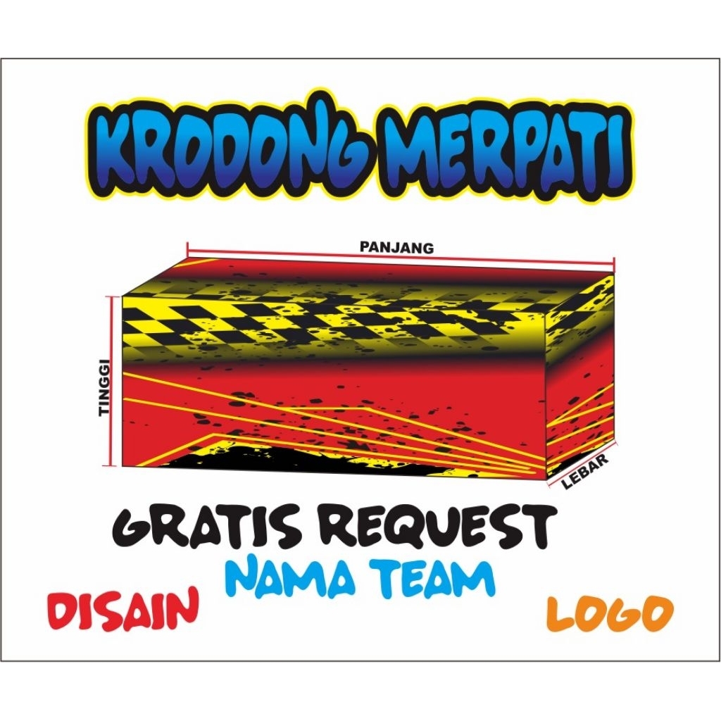 Krodong dongdang merpati custom disain gratis