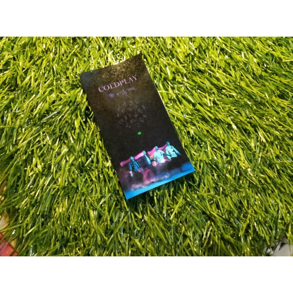 stiker vinyl coldplay
