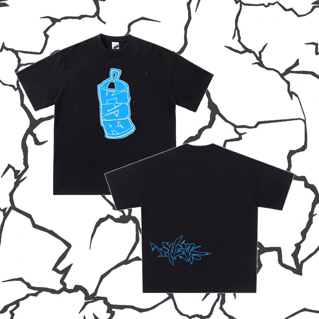 tshirt graffiti unisex cotton combed 16s