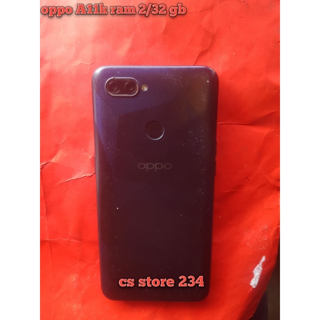 oppo A11k ram 2/32 gb