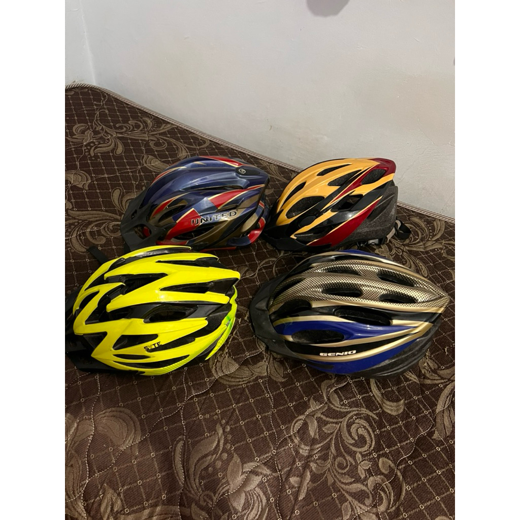 helm sepeda syte,united,genio original second