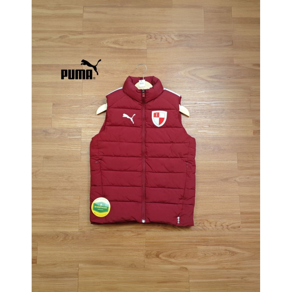 puma casual puffer padded vest