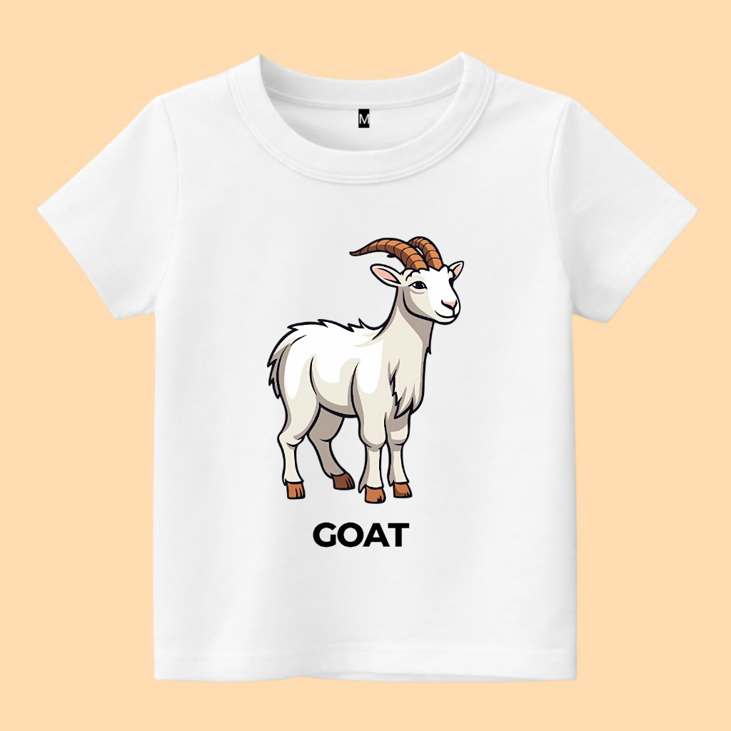 Baju kaos anak domba lucu