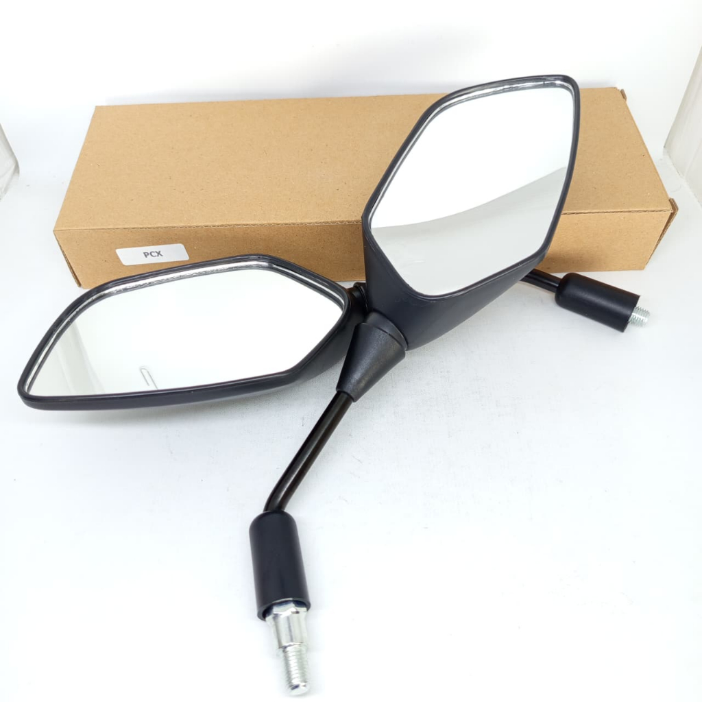 KACA SPION MOTOR PCX STANDAR ORIGINAL KACA CEMBUNG HONDA PCX 1SET KIRI KANAN