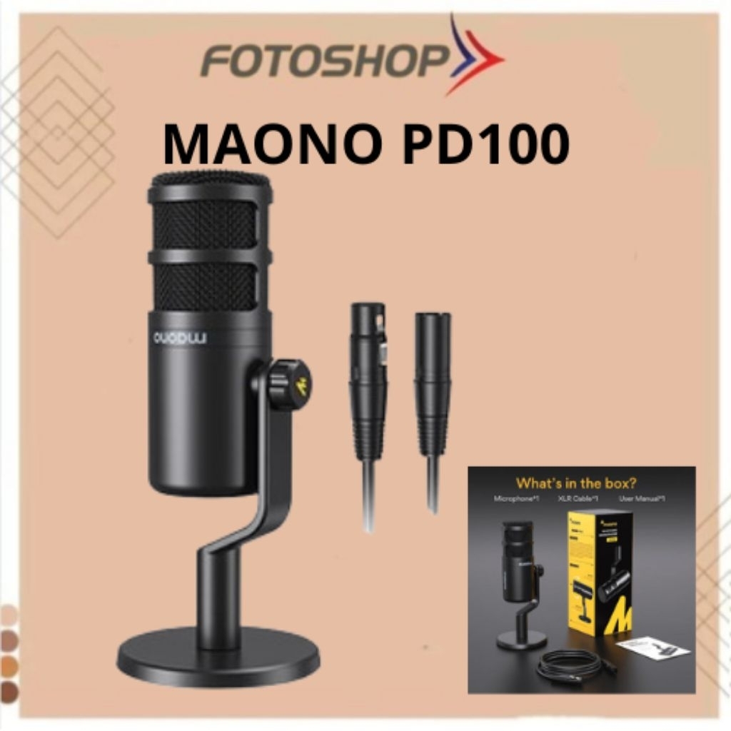 MAONO AU-PD100,PD100X,PD-200X,PD-300X MICROPHONE DYNAMIC PODCAST