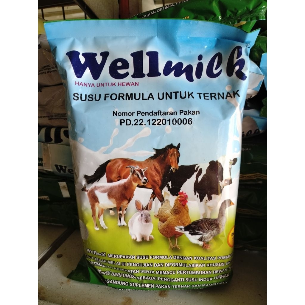 Wellmilk - Susu Formula Untuk Hewan Ternak