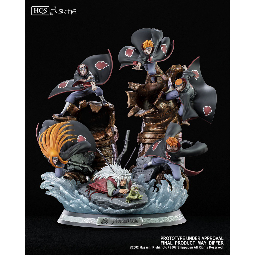 Tsume Art HQS Jiraiya: One Last Heartbeat Naruto Statue New 1/6 Rare