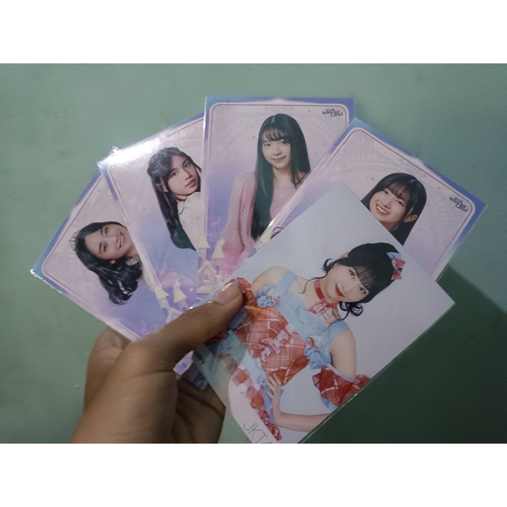 Photopack PC Official JKT48 Wonderland (Michie, Freya, Fritzy, Lily),Circus (Lyn), Sukinanda (Muthe)