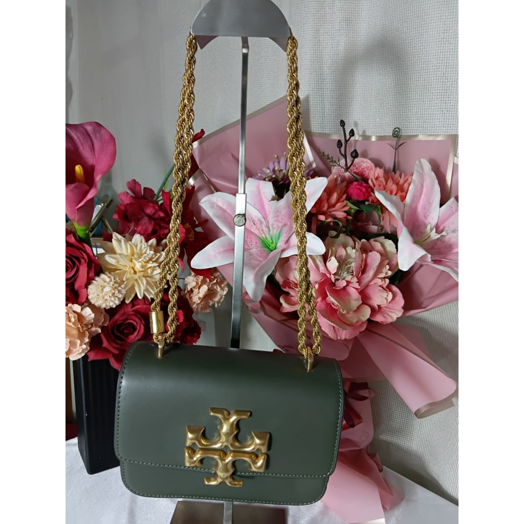 TORY BURCH ELEANOR SMALL GREEN