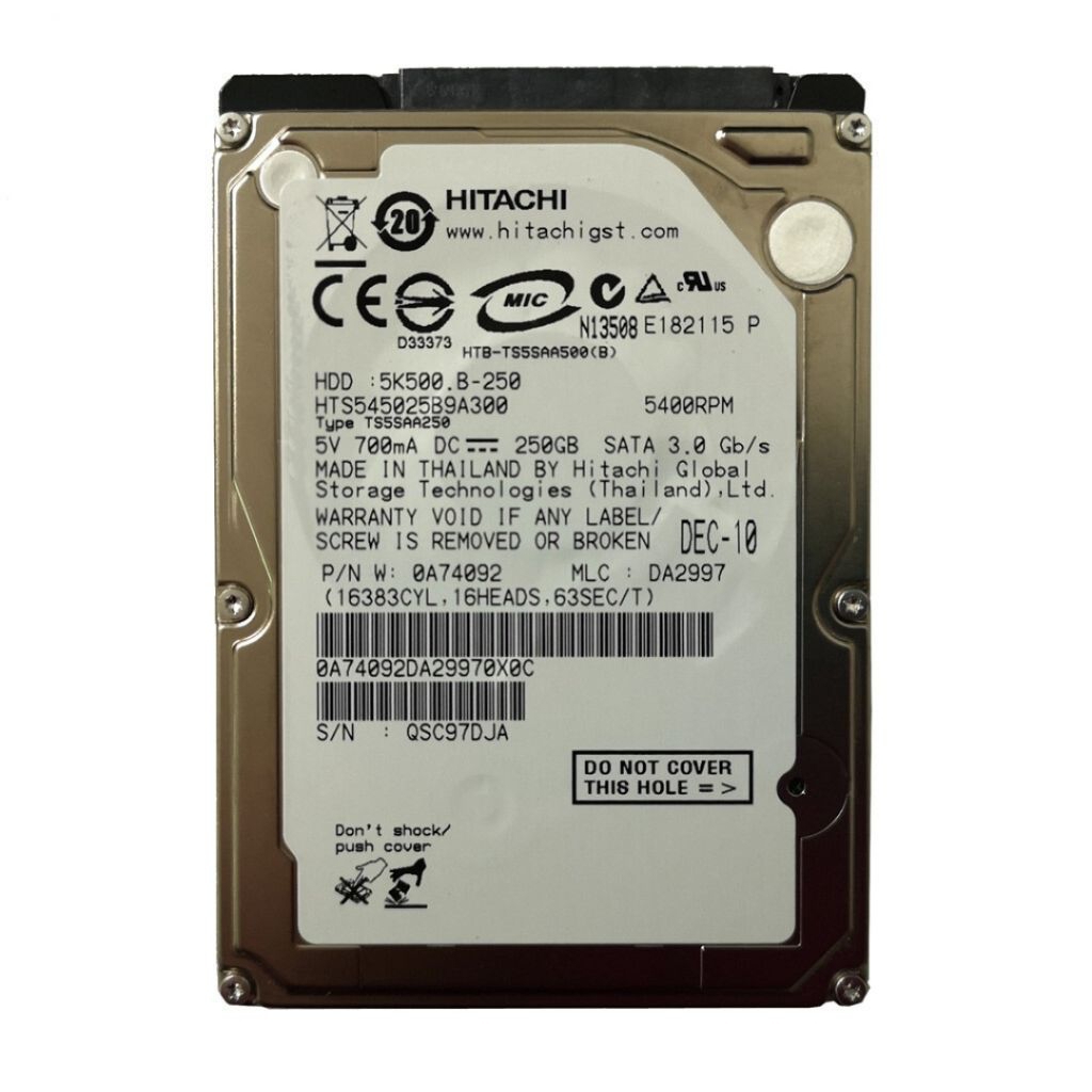 HDD 320GB Toshiba Hitachi Original Sentinel 100%