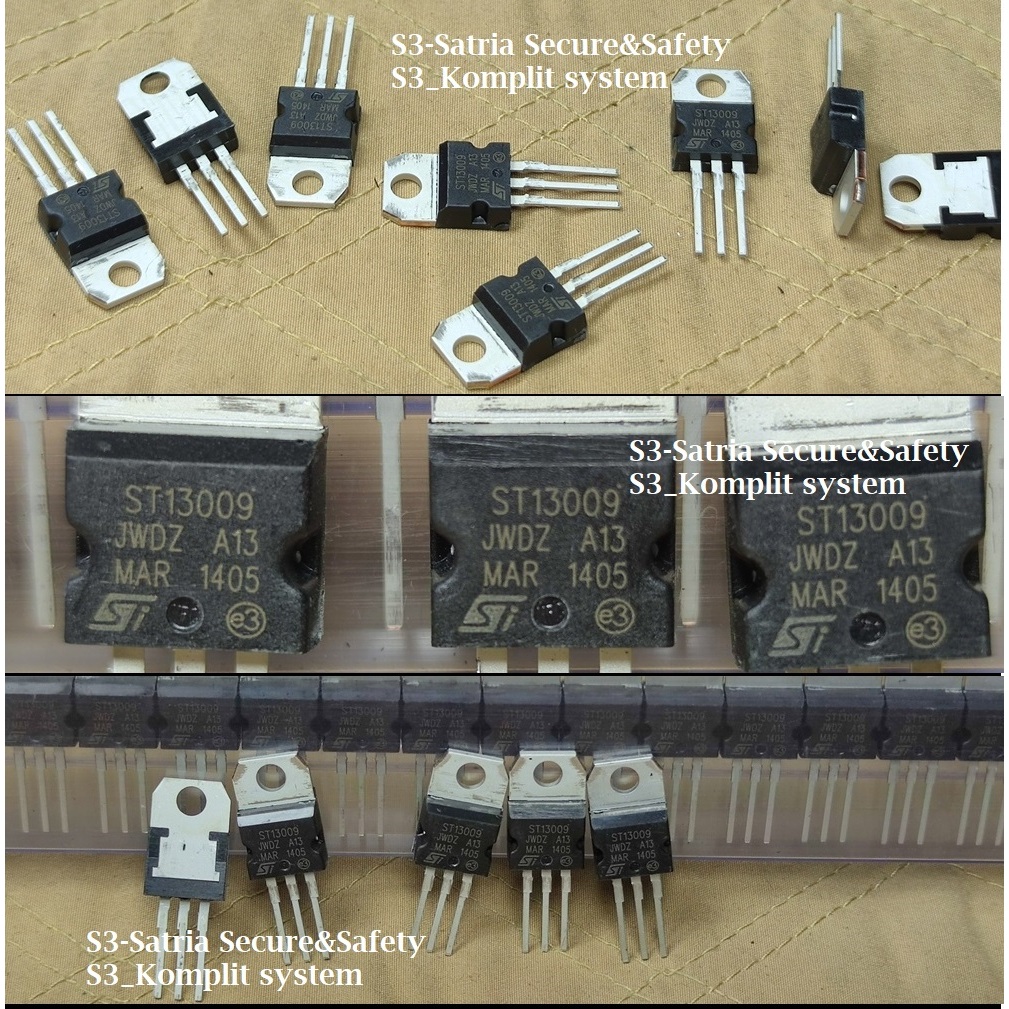 ST13009 ST 13009 mje13009 st 13009 (minimal 20pcs bisa klik lebih dari 20 pcs 22pcs 25pcs 30pcs dst)