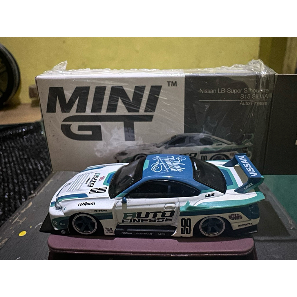 MINI GT LB Super Silhouette Silvia S15 Auto Finesse
