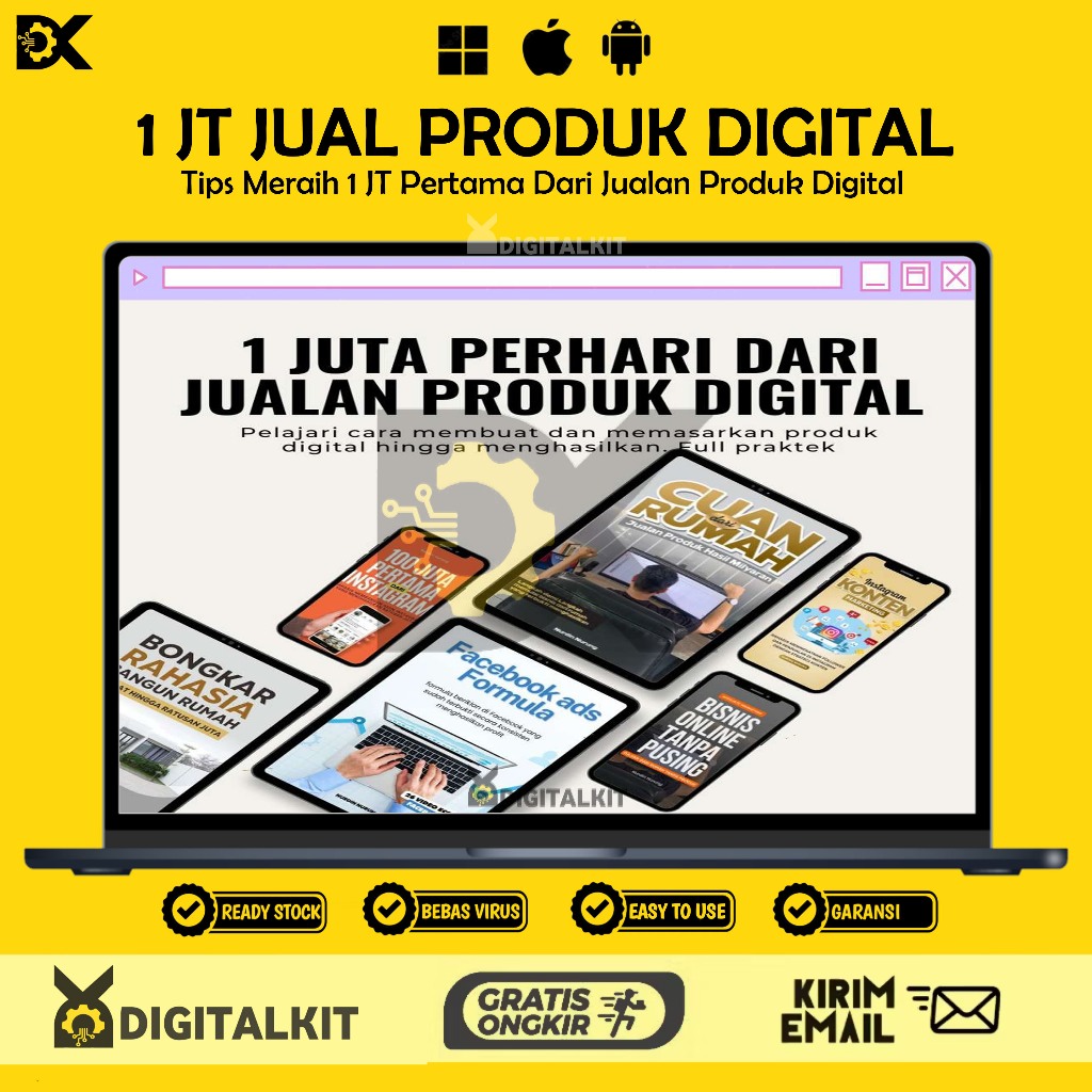 [T0680] Panduan Raih 1 Juta Pertama | Jualan Produk Digital dengan Mudah