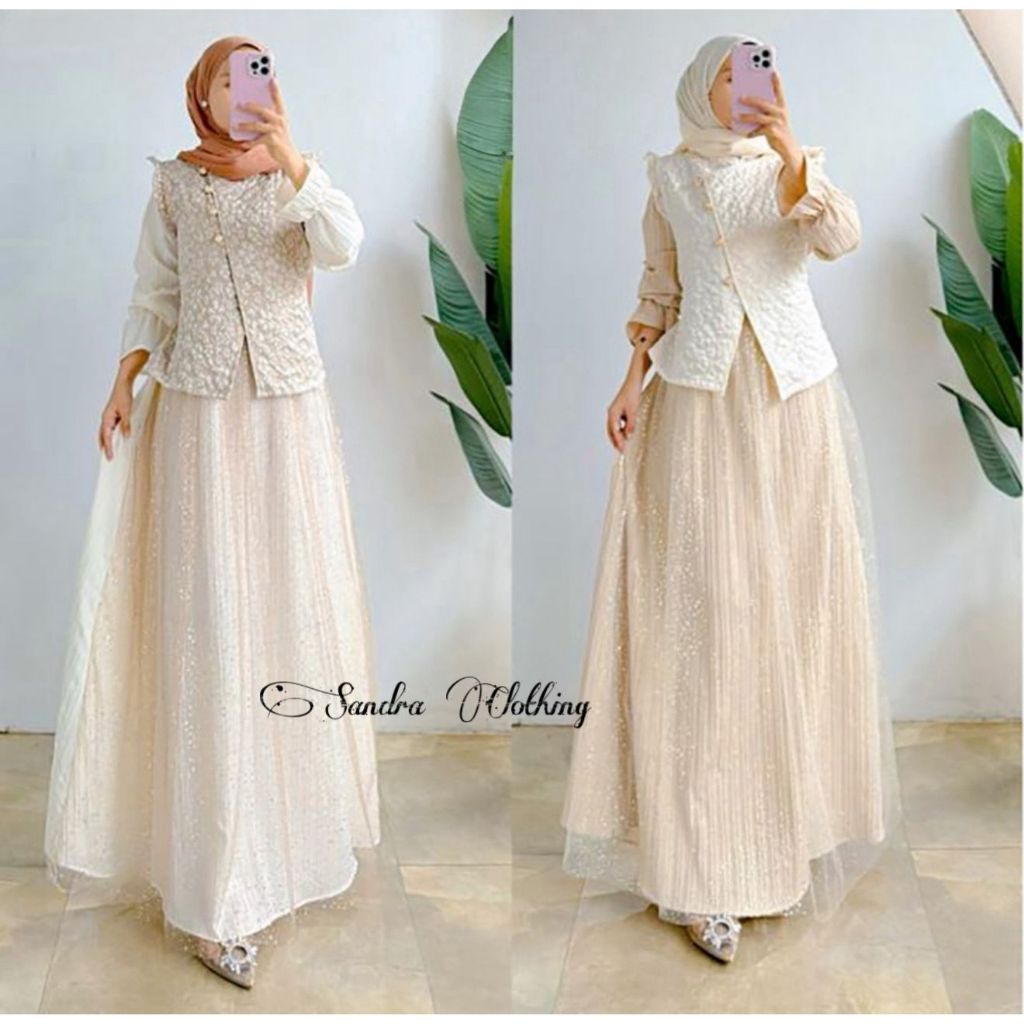 Sandra’c yolanda maxy elegant dress