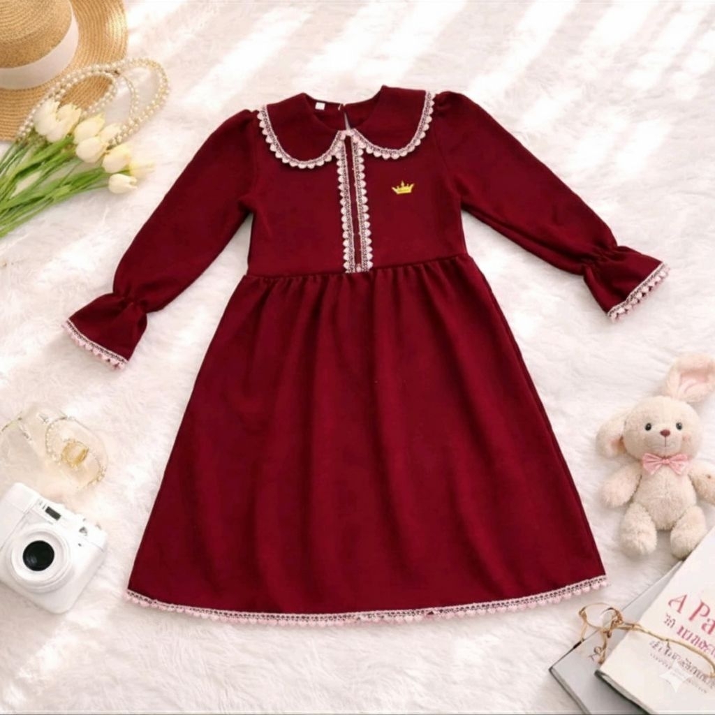 abaya gamis anak perempuan usia 3/10tahun