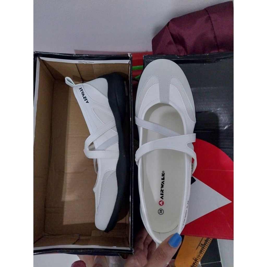 Airwalk Vayn Women Ballet Shoes Putih Size 38