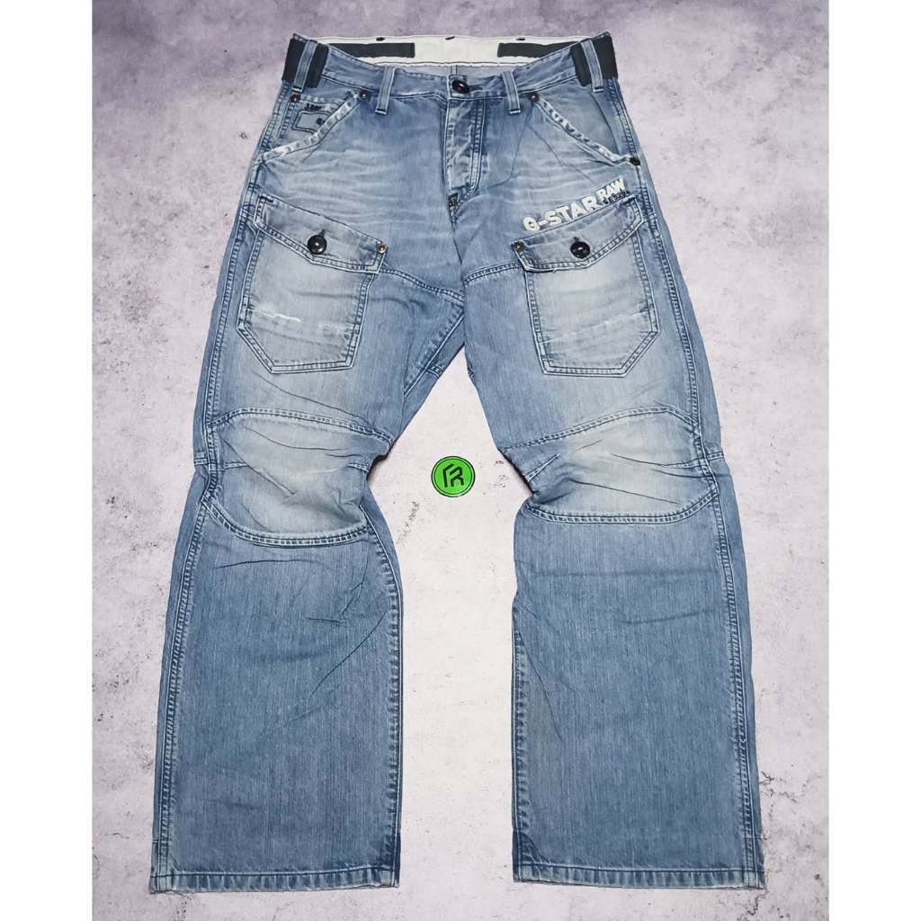 G-STAR RAW BELT STYLE JEANS FR062