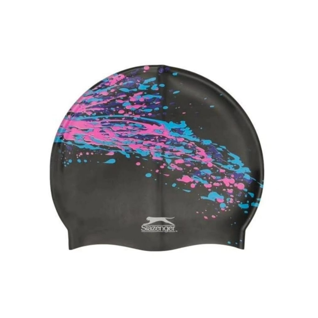 TOPI RENANG SLAZENGER  -  SLAZENGER SILICONE SWIM CAP