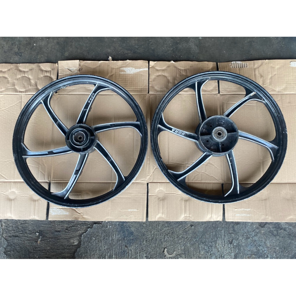 pelek velg racing palang depan belakang yamaha kecil fiz fizr force1 sigma vega lama crypton jupiter