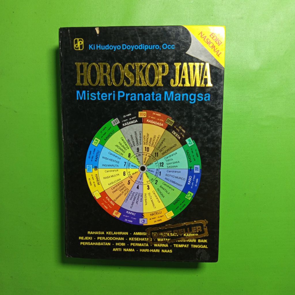 Buku Horoskop Jawa: Misteri Pranata Mangsa - Ki Hudoyo Doyodipuro