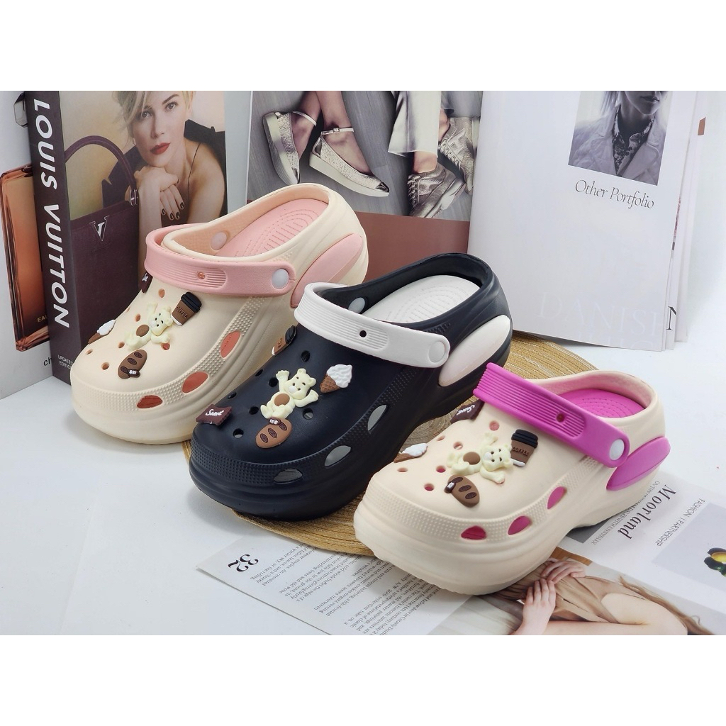 Sandal baim wanita/sandal kodok lucu