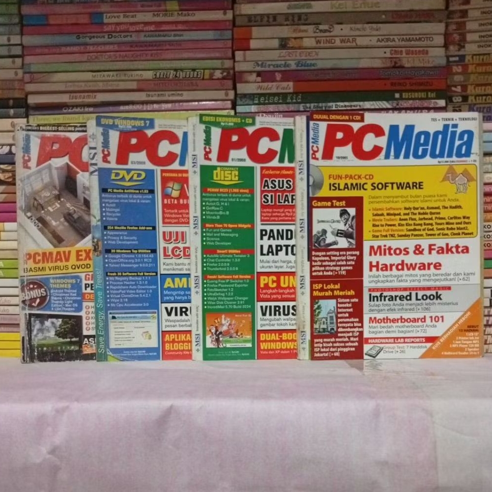 Majalah PC MEDIA Mini Original Bekas