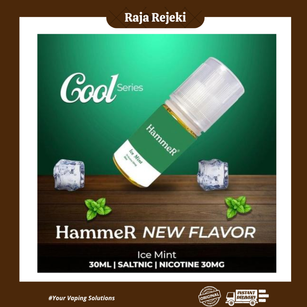 HAMMER DRINK ICE SERIES SALTNIC 30MG 30ML 100% ORIGINAL