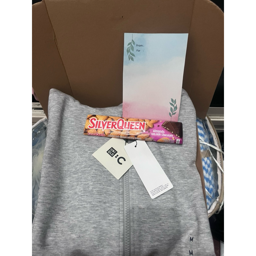 hampers Cowok| Hoodie|Uniqlo|Hadiah Ultah