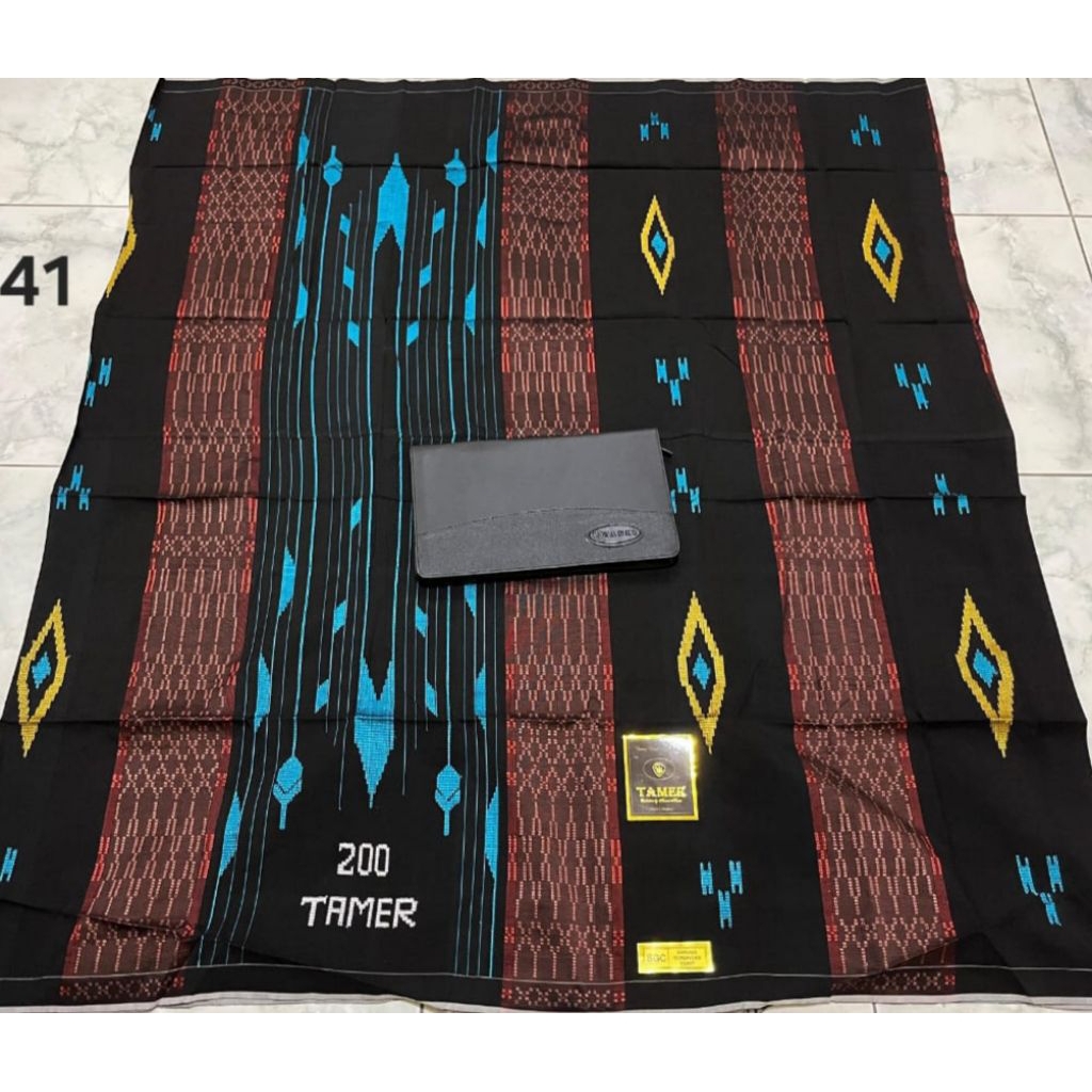 SARUNG TAMER FULL SONGKET AFKIR RINGAN JAHIT TENGAH