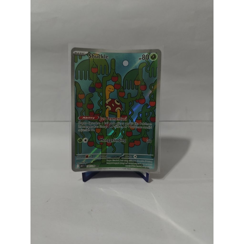 shuckle ar tcg pokemon indonesia
