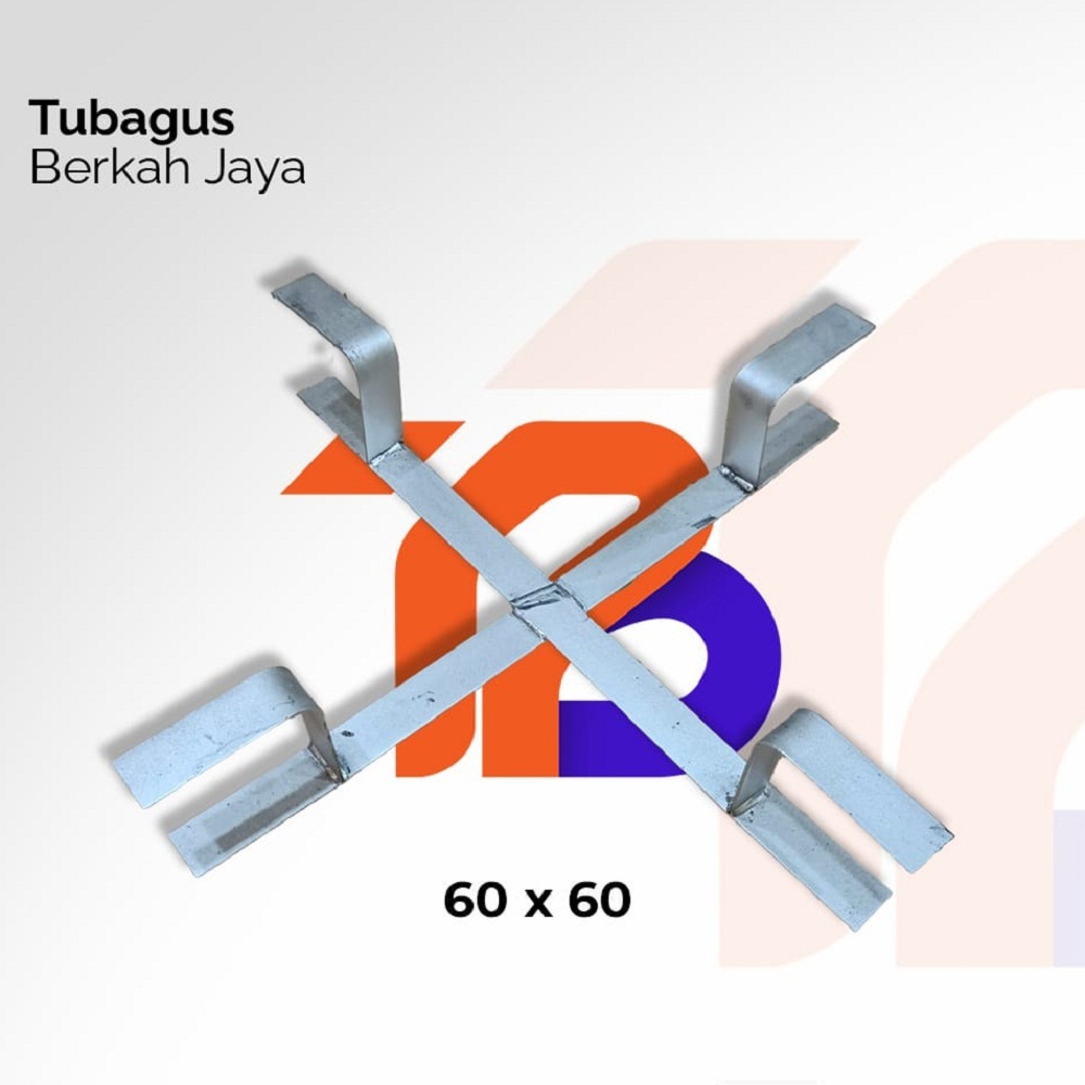 Slack hanger 60x60 / slack support / palang slak / fixing slack / slek kabel / stang slek / gulungan