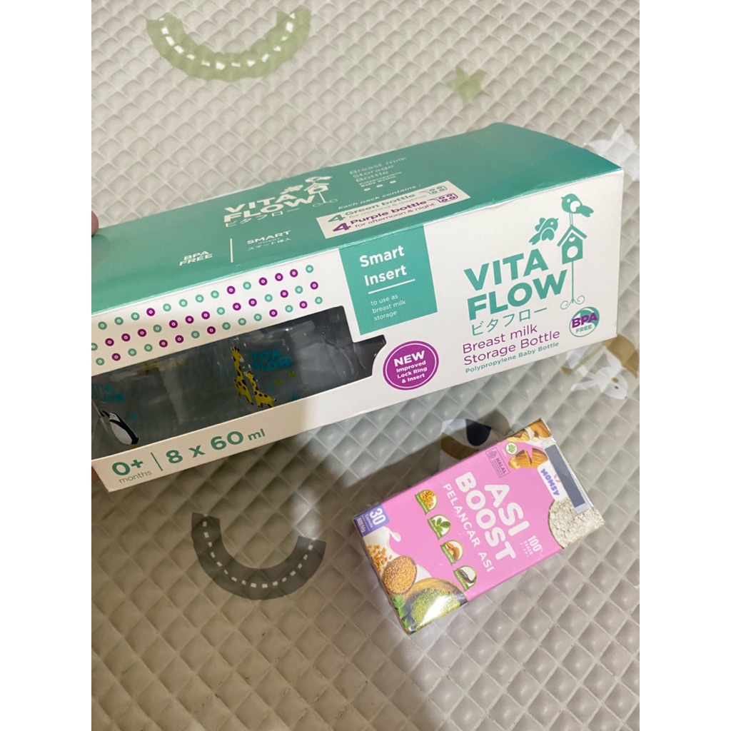 preloved botol asi vitaflow +Adm