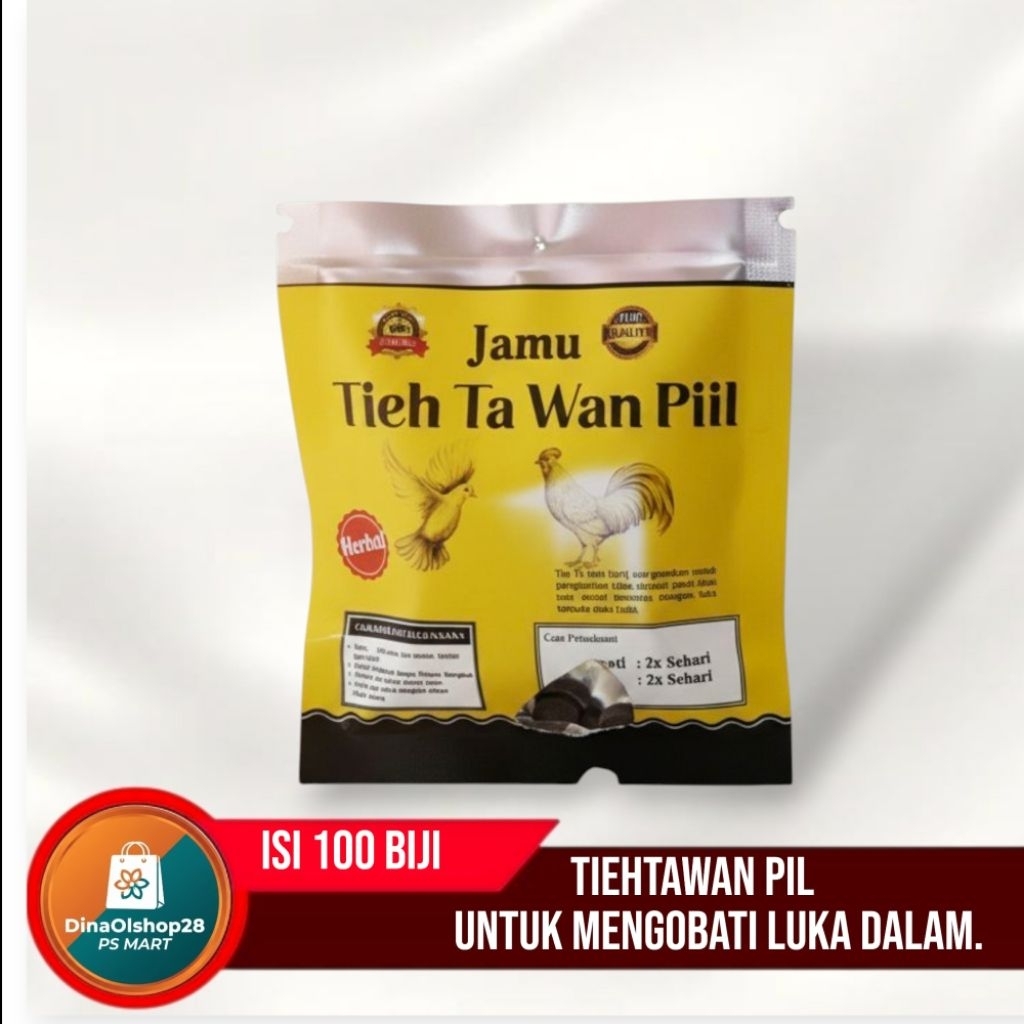 TiehTawan Pil Obat Luka dalam Merpati dan Ayam