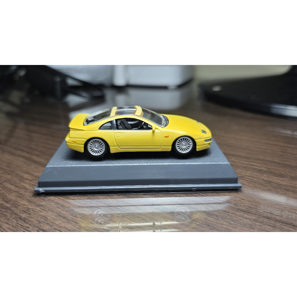Diecast Konami 64 Nissan Fairlady Z31 Yellow RARE