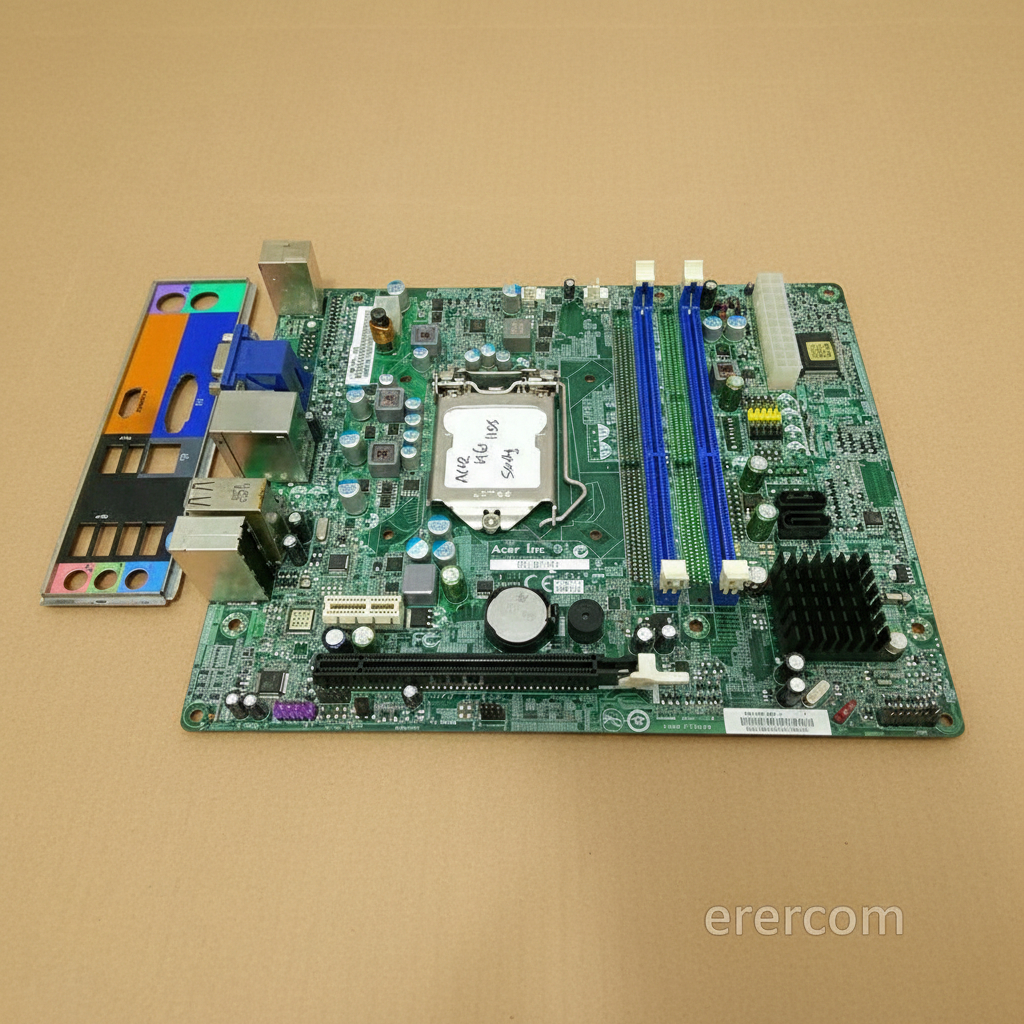 Mobo Mainboard Motherboard Pc Intel Ddr3 Acer H61 Socket 1155 Sandy Original Murah