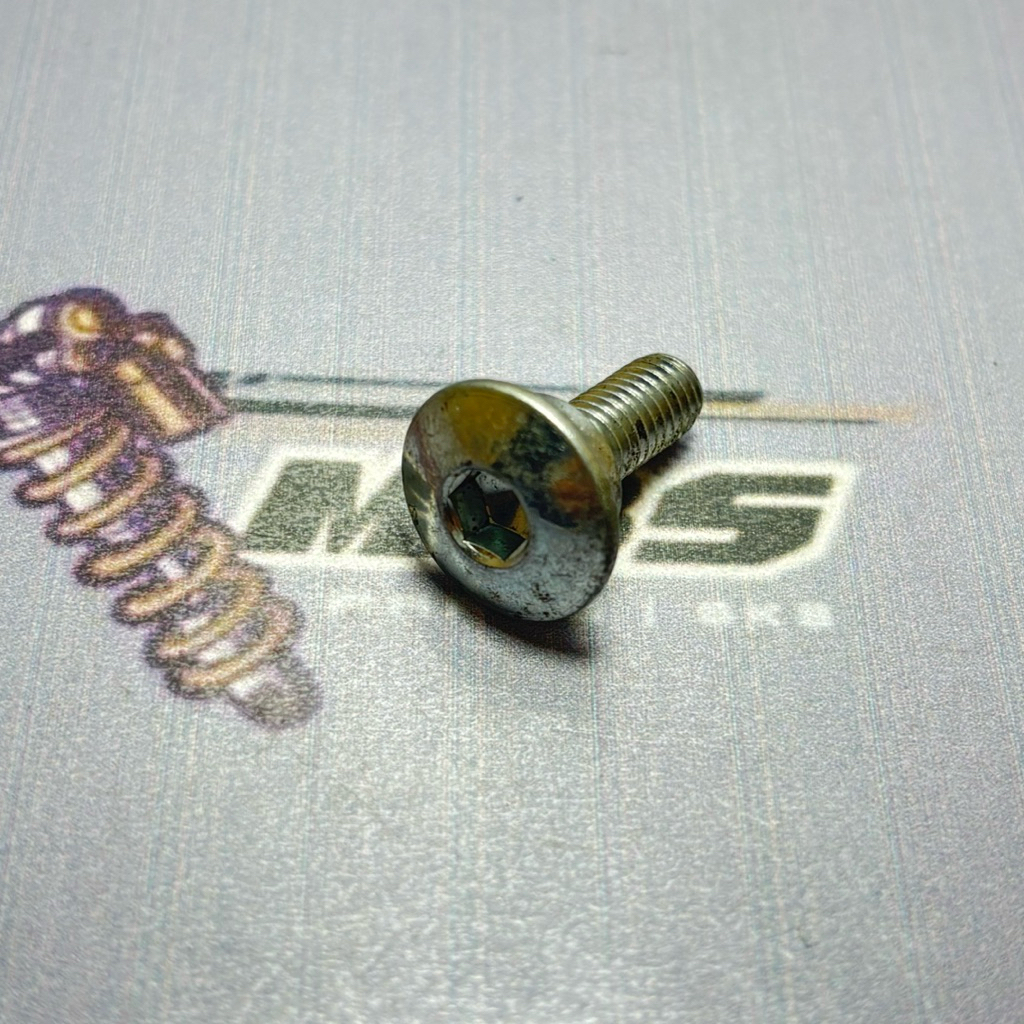 MBS BKS | Baut ACG Starter Bolt Socket Putih 6x18 Honda BeAT FI eSP Genio Vario Scoopy Original