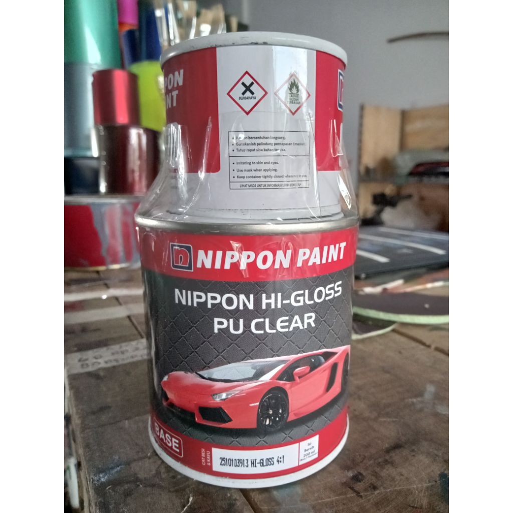 clear/pernis nippon pu higloss 1/4 set hardener