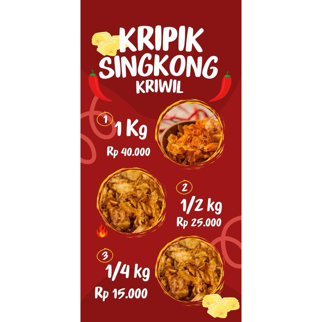 Kripik Singkong Kriwil