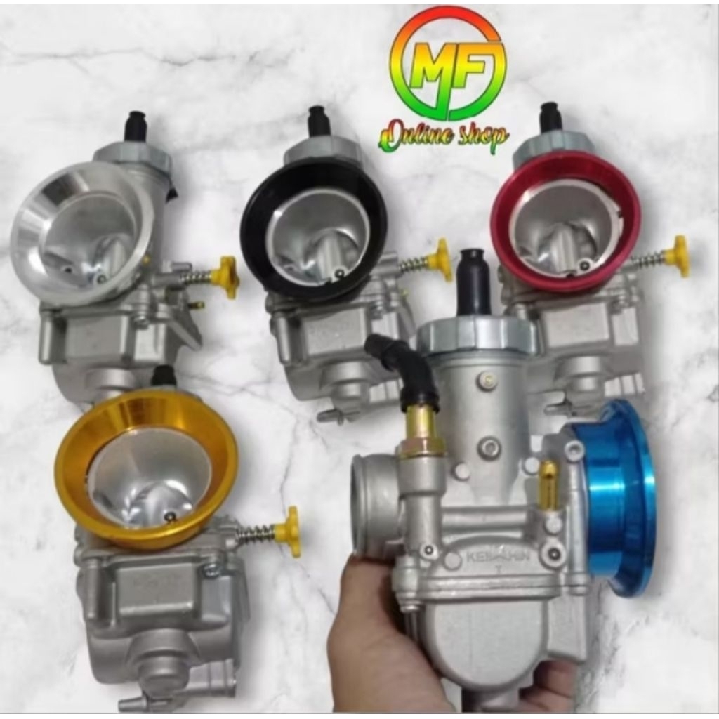 (bisa cod) Promo Paket Karbu Pe28 Keihin+Corong Karbu Pendek Velocity Karburator Corong Karbu Karbur