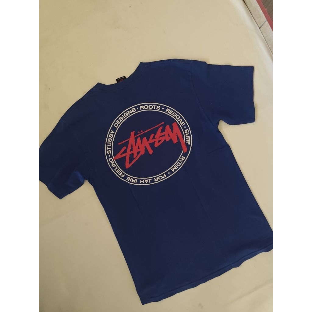 Baju Kaos Stussy Vintage Tag Second