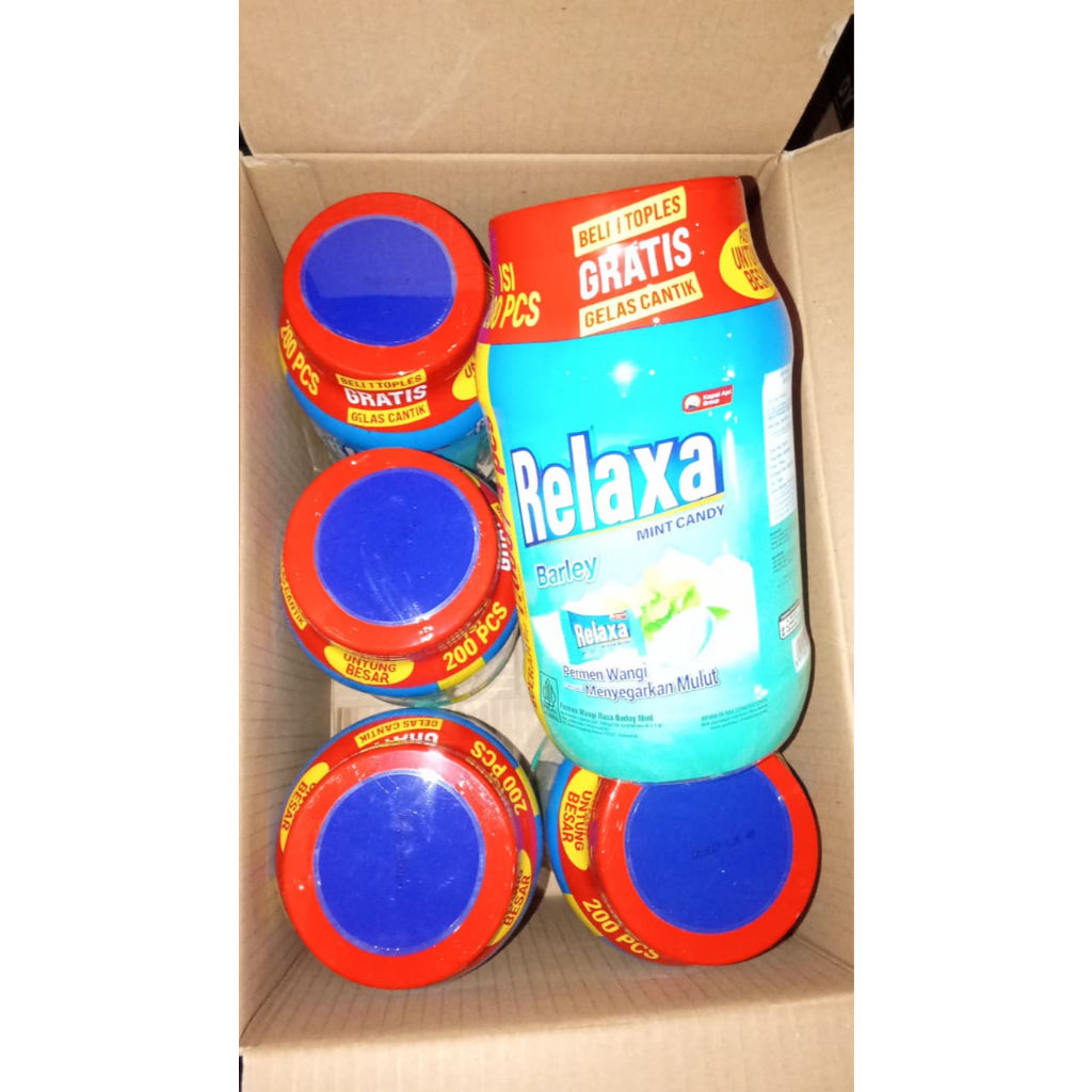 Permen Relaxa Toples 500gr