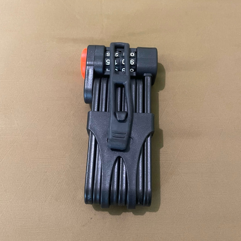 Gembok Sepeda Helm Lipat Besi Tebal Kuat