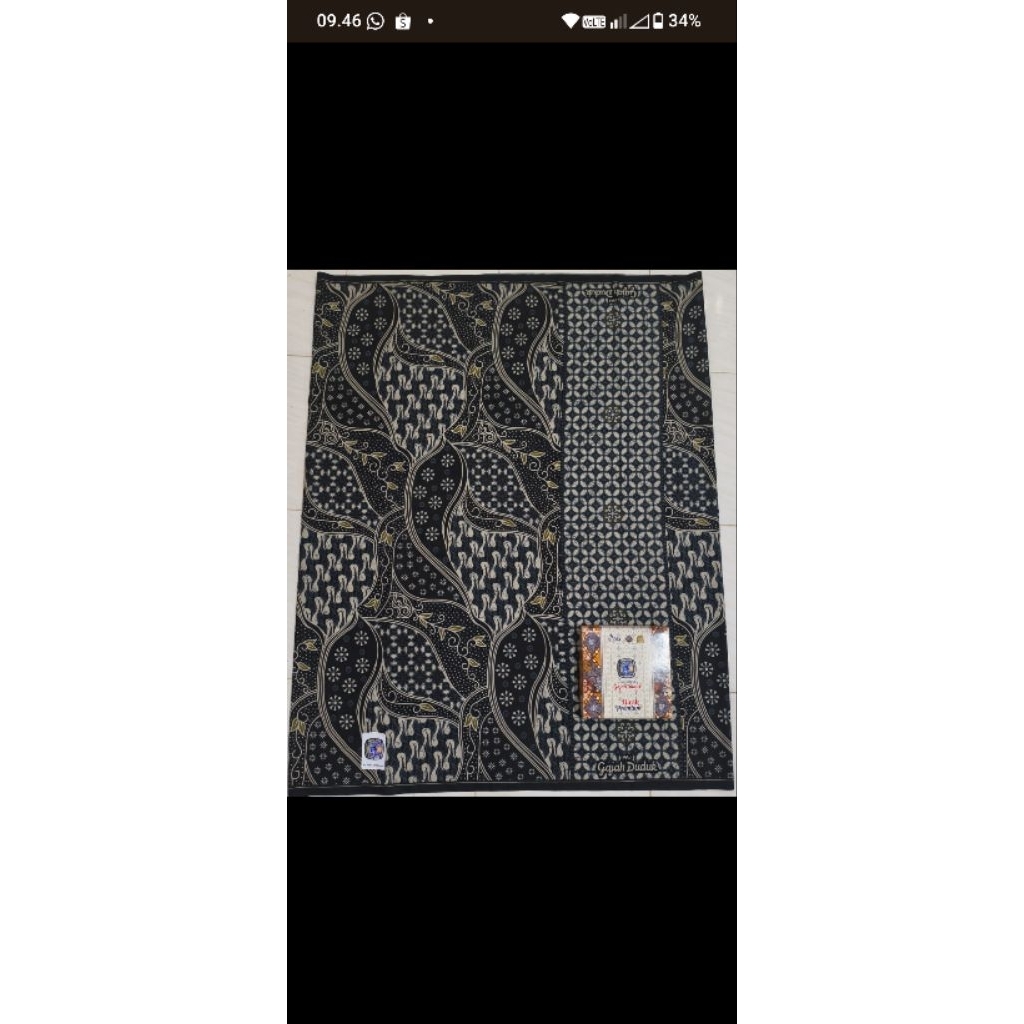 sarung batik gajah duduk