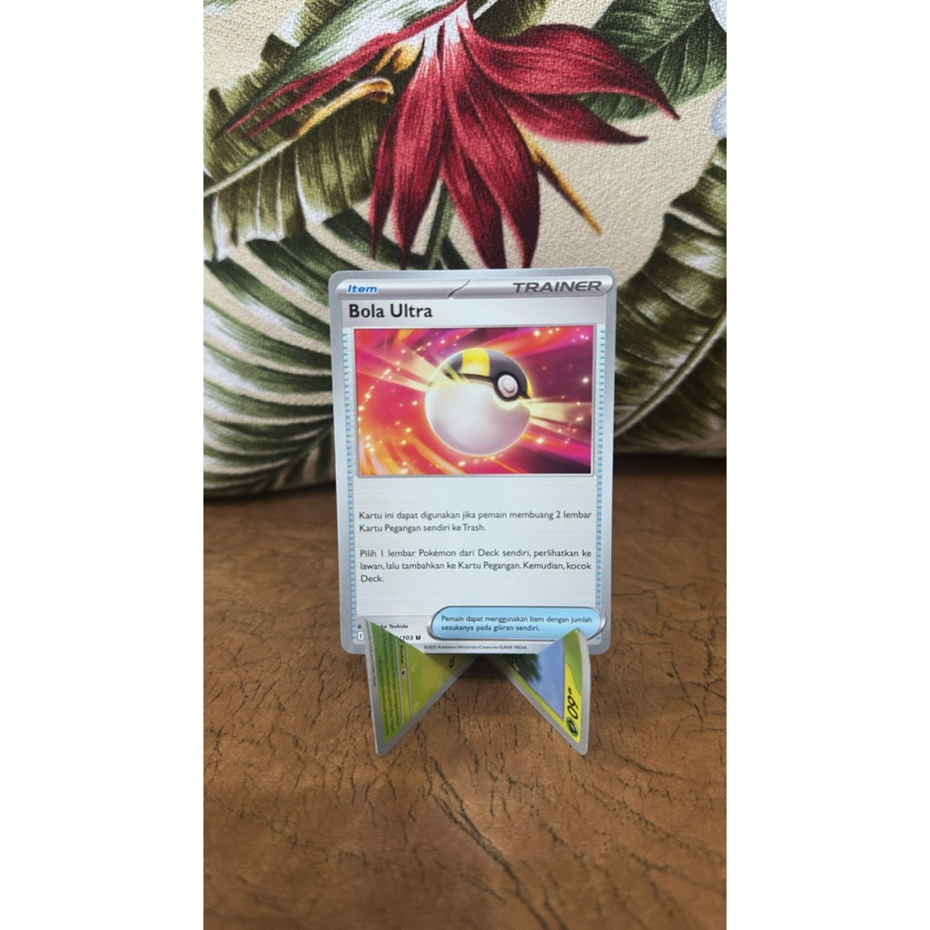 Bola Ultra  091/103 item Pokemon TCG kartu asli