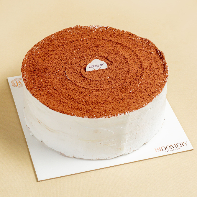 Tiramisu Mille Crepe Cake 20cm – Coffee & Mascarpone Creamy | Birthday Cake (Ready) | Bloomery Patis