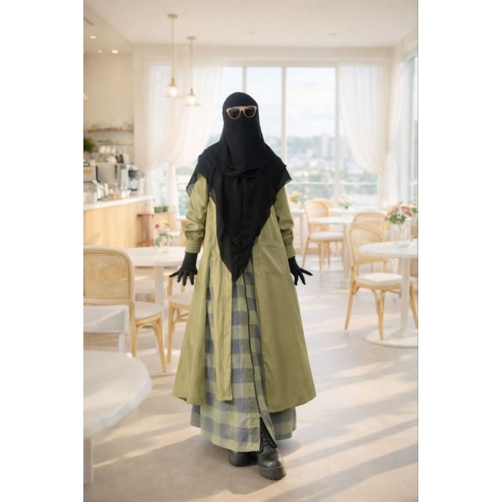 gamis set olivia by simply laisa